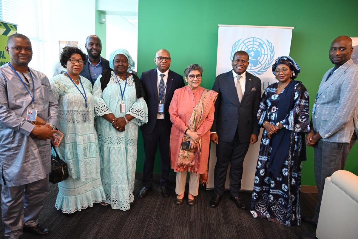 New York : Le ministre Ismaël Nabé présente le rapport national volontaire de la Guinée sur les ODD