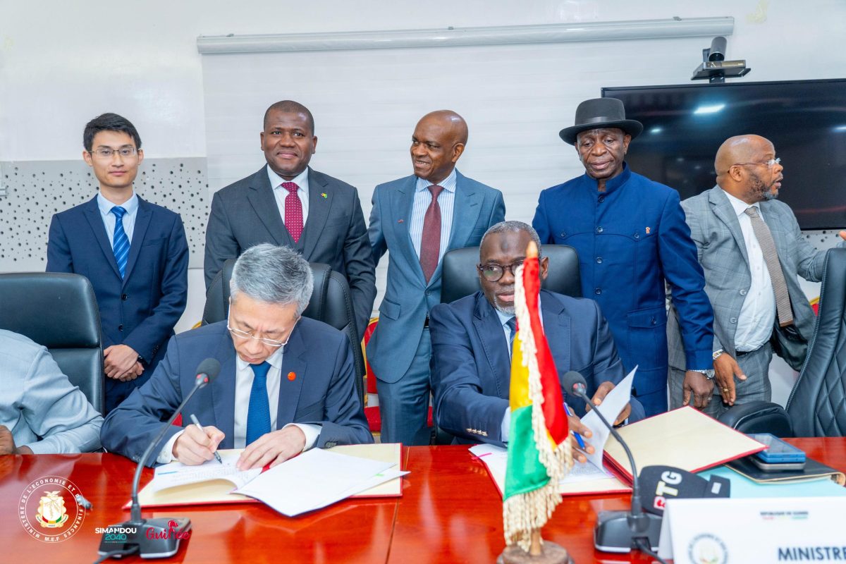 Coopération Guinée-Chine : Signature de l’accord de financement du projet Guinea Safe City
