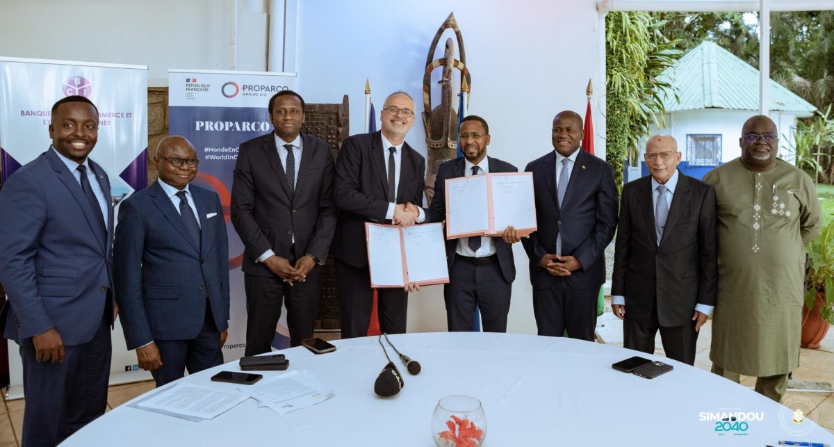 Signature d’une convention de crédit de 10 millions USD en faveur des PME guinéennes